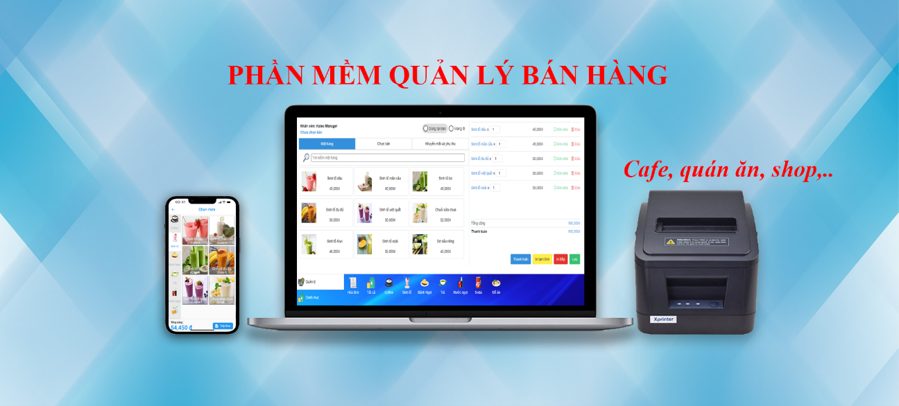Phần mềm quản lý bán hàng Kaviet